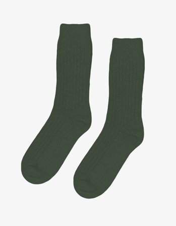Merino Wool Blend Sock - Emerald Green - 41-46