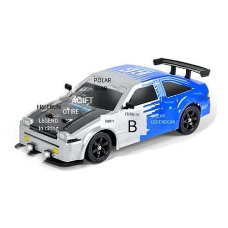 Fjärrkontroll Car Rc Drift Car 1 16 Skala 4wd 18km/h Höghastighetsmodell Fordon För Vuxna Barn