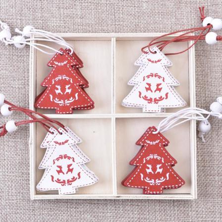 Juldekorationer Kreativt Trähänge Diy Julgran