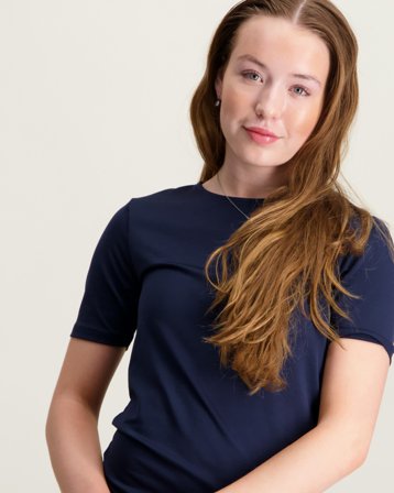 LMTD NLFDINCI SS SHORT S TOP Blå Topper/Bluser Jente - Kids Brand Store