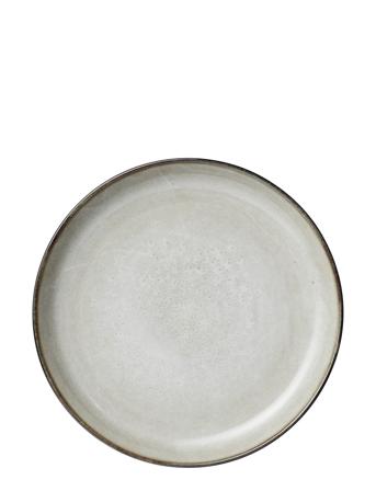 Amera Frokost Tallerken Ø20,5 Cm. Home Tableware Plates Dinner Plates Grey Lene Bjerre
