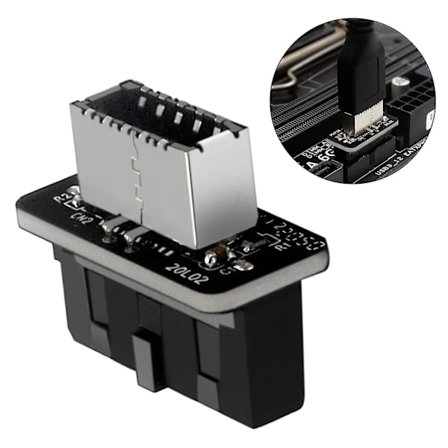 Usb 3.0 Intern Header Till Usb 3.1/3.2 Typ C Front Typ E Adapter Konverter A-dwdz