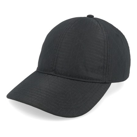 Calvin Klein - Noir unconstructed Casquette - Emblem Ripstop Baseball Strap Black Dad Cap @ Hatstore