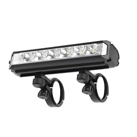 LED-frontlys for elektrisk sparkesykkel 4000mAh Vanntett lommelykt USB-lading Sykkellykt