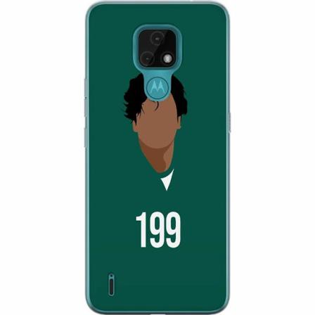 Motorola Moto E7 Genomskinligt Skal Squid Game