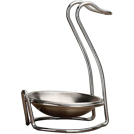 Suppe Ske Rest Holder Svan Former Rustfrit Stål Lodret Besparende Suppeøse Stativ Holdere