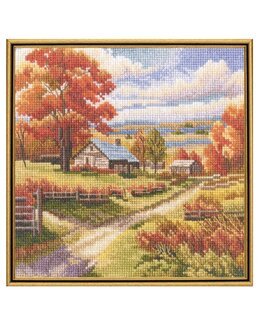 Broderikit Billede Solrig Efterårsdag - RTO