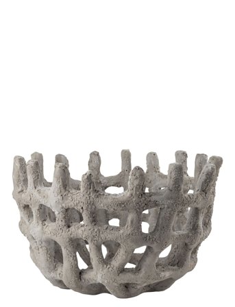 Mette Ditmer Art Piece Braided Bowl - Grey - ONE SIZE