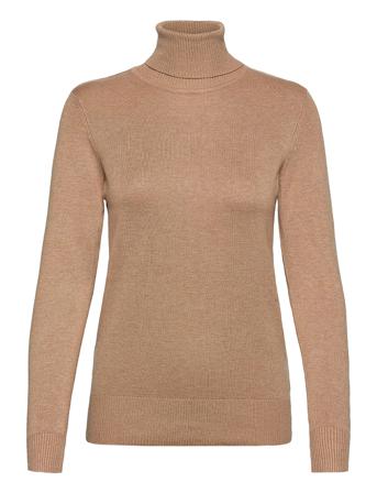 J2046, Milasz Rollneck Pullover Turtleneck Rullekravetrøje Brun Saint Tropez