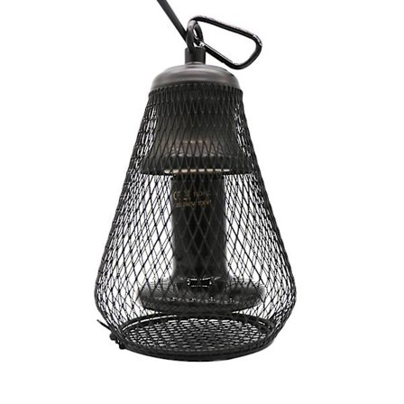 150W Pet Heating Warm Lamp med tyggebestandig ledning, reptil keramisk lampe, katter hunder og fugler bur anti-skolding lampeskjerm