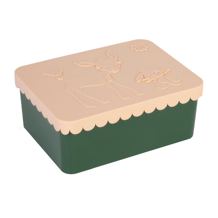 Blafre Matboks i plast ett rom Rådyr, Mørkegrønn, 1 stk.