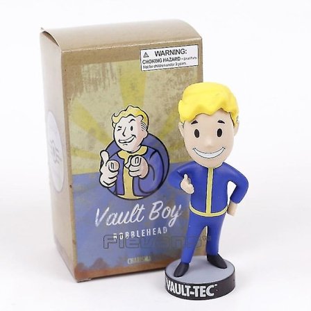 Fallout Vault Boy Bobble Head PVC Action Figure Samleobjekt Modell Leketøy Brinquedos 7 Stiler