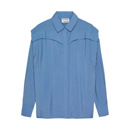 Catwalk Junkie Top , Blauw , Dames , Maat: M