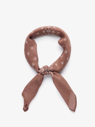 John Henric Men's Brun Bandana Paisley Size Onesize