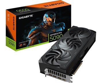 Gigabyte-GeForce RTX 5090 WINDFORCE OC 32GB-GIGAB RTX 5090 32GB Skjermkort-Computer components-Nvidia