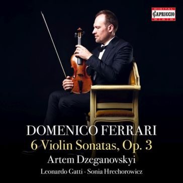 6 violin sonatas, op. 3 Artem Dzeganovskyi L