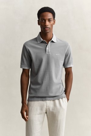GANT Herren Sunfaded Poloshirt (XL) Grau
