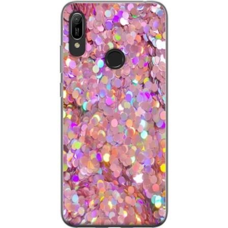 Huawei Y6 (2019) Kuori / Matkapuhelimen kuori - Kimalteleva