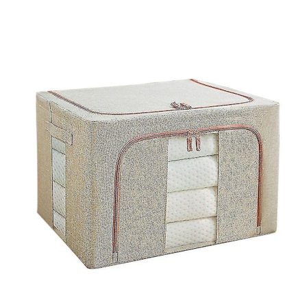 Garderobe Glidelås Stor Kapasitet Genser Klær Oppbevaringsboks | Sammenleggbare Oppbevaringsposer