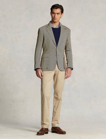 Polo Ralph Lauren Stretch Slim Fit Chino Pant - Beige - 33 x 34