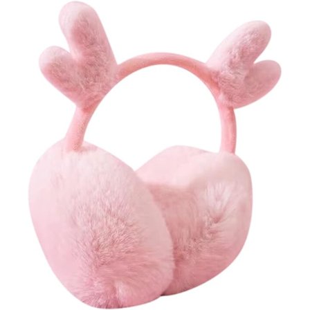 Ørevarmere Kalde Ørevarmere Hodebånd Vinter Utendørs Ørevarmere Vinter Utendørs Vinter Ørevarmere Ørevarmere Kunstpels Ørevarmere Vinter(Rosa)