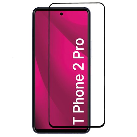 Skärmskydd för T-Mobile T Phone 2 Pro, härdat glasfilm [Full Coverage]