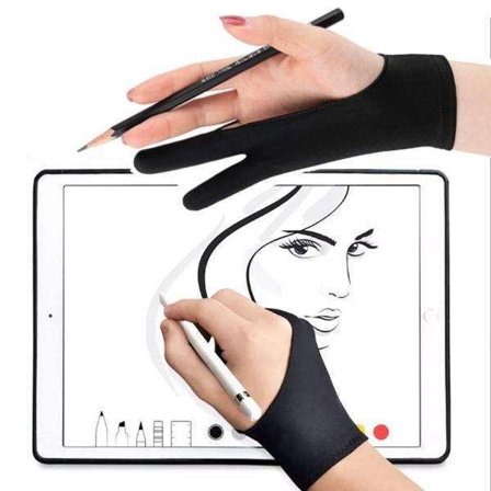 Taiteilijakäsine piirustuspöydälle - Glove