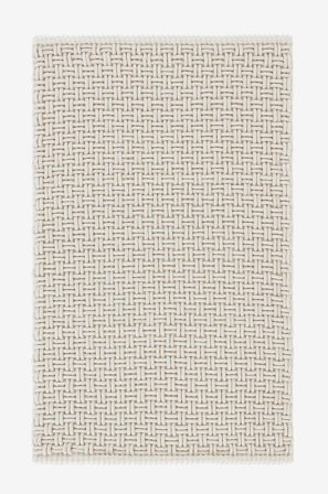 Jotex - Baderomsmatte 80x120 Cm Polyester/Bomull/Polyester/Bomull Naturhvit PANAMA - Kjøp Baderomsmatter hos Jotex