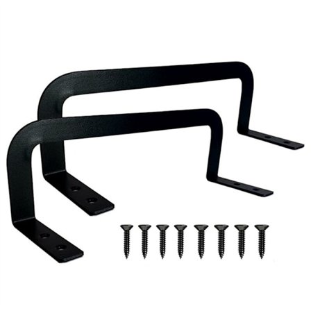 2 stänger förhindrar att locket glider för att förhindra att hållaren glider på plats.