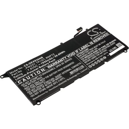 Akku Kannettava tietokone, Kannettava tietokone DELL XPS 13 9360 ja muille.