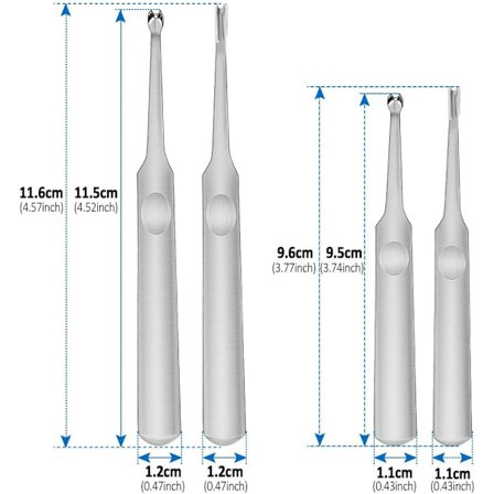 8 stk DIY Lær-furer U V-formet Lærhåndverktøy, Rustfritt