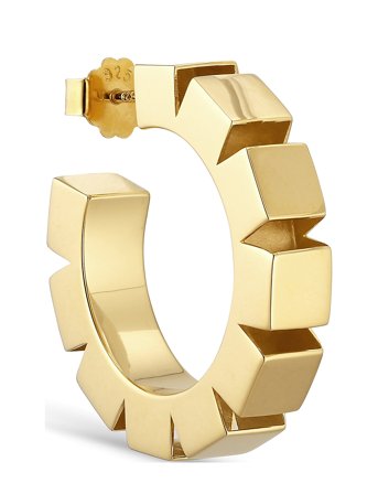 Chunky Magic Hoop Gold Jane Koenig