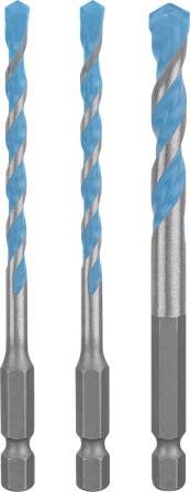 Bosch Expert HEX-9 Multiconstruction Universalborrsats 3 delar, Maskintillbehör & förbrukning