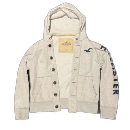 Ljusgrå Hollister Cardigan