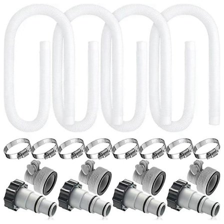 1,5 tum X 59 tum Poolslangar - Skimmerslangar för Poolpumpfilter, Pumpslangar för Ovan Jord