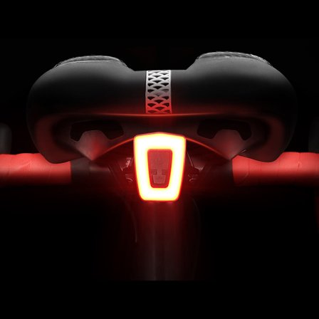 Sykkel Baklys Oppladbar Vanntett LED Baklys Natt Sykling Sikkerhet Baklys