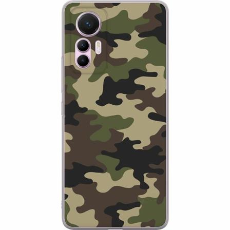 Xiaomi 12 Lite Mjukt Skal - Woodland Camo
