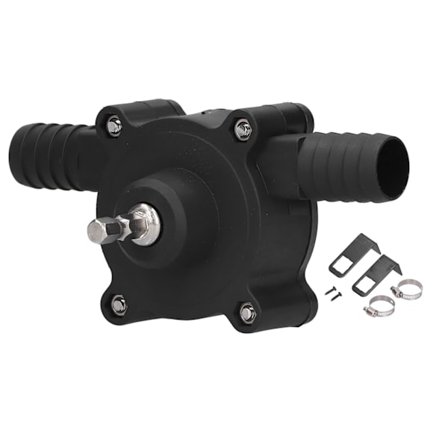 Portabel Elektrisk Handborrpump för Vatten Olja Kerosin Dieselöverföring