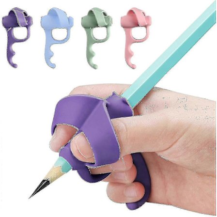 Pencil Grips til Børn Håndskrift Ergonomisk 5 Fingre Blyant Griber