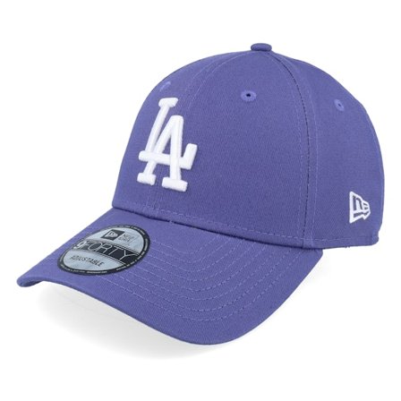 New Era - MLB Violett adjustable Cap - Los Angeles Dodgers League Essential 9FORTY Purple Adjustable @ Hatstore
