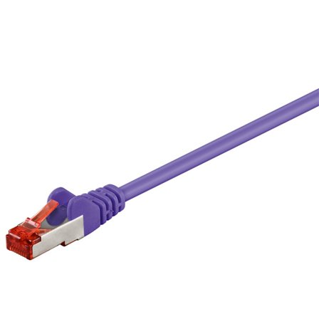 Patchkabel CAT 6, S/FTP (PiMF), violett, 5 m