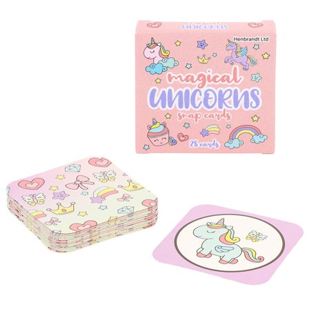 Memoryspill Enhjørning 28 Kort