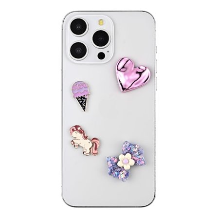 Koristeet Pimp Your Phone Metalli Ja Muovi 4kpl