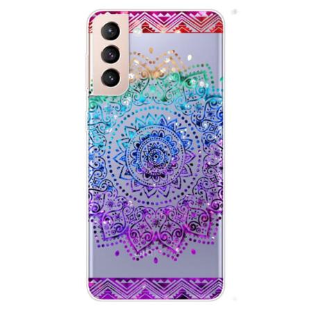 Deco Samsung Galaxy S22 Etui - Farverig Mandala Mønster Multicolor