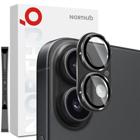 NORTHJO iPhone 17 Lens protector - Black