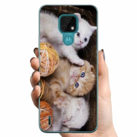 Motorola Moto E7 Tpu Mobilskal Katter