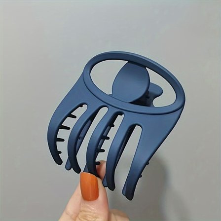 1 stk Elegant Mat Hårklemme Vintage Trendy Hårspænde Andenæbsklemme Dame Hårtilbehør Hårklemme