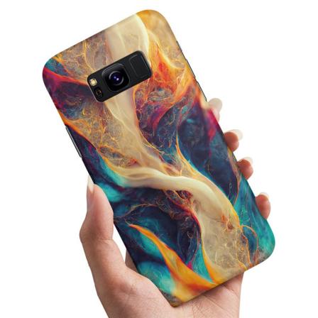 Samsung Galaxy S8 - Cover/Mobilcover Abstrakt Mønster