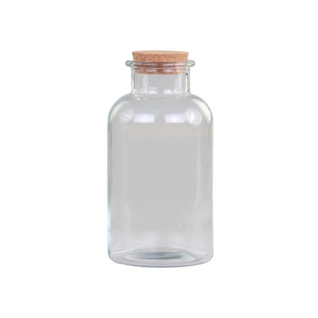 Mjölkflaska m korklock - flera storlekar Chic Antique