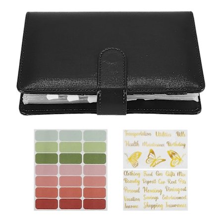 Budgetpärm, Kontantkuvert, Pengarsparande pärm, Budgetkontantkuvert, Kontantförvaringspåse, Pengar Sa